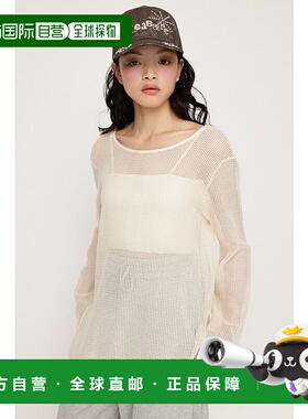 日本直邮SLY COTTON MESH 2WAY 上衣 [SL3994EW030175] 黑色背心