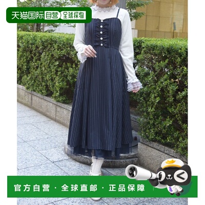 日本直邮axes femme 女士 露背吊带连衣裙 CI341X53
