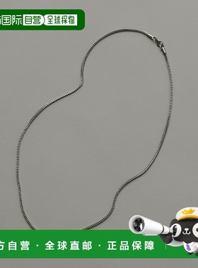 1h可退 日本直邮SMELLY 男士纤细喜平链项链 医用不锈钢材质 耐腐