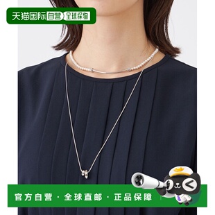 1h可退 日本直邮TRANS WORK 女士 三合一珍珠项链 U1V03701__