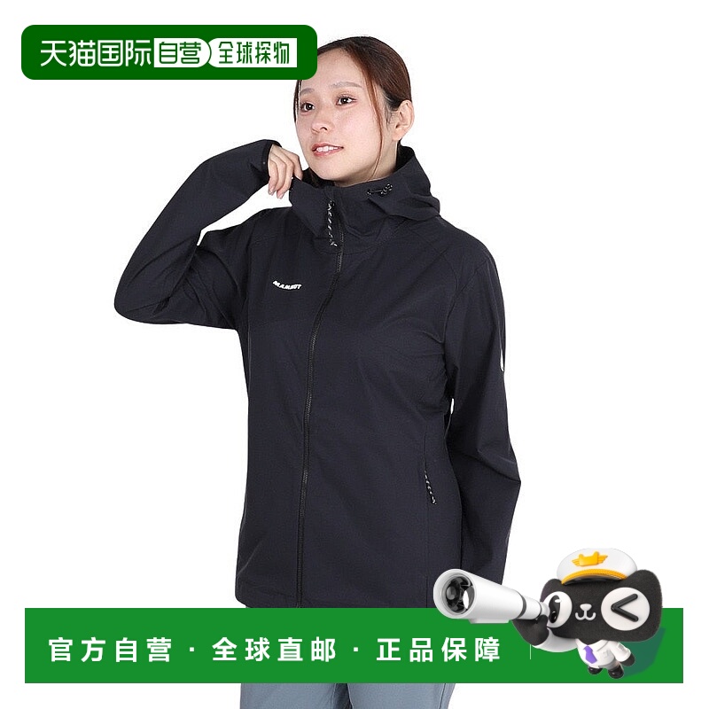日本直邮Mammut 女士Granite软壳连帽外套亚洲版型 [101100333000