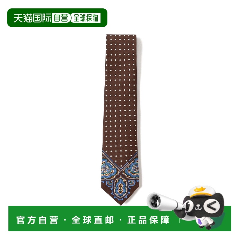 1h可退 日本直邮TUDOR ROSES 男装 真丝 圆点印花 领带 215533898