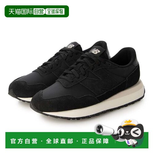 日本直邮New Balance MS237 M237男女款运动鞋厚底复古黑色