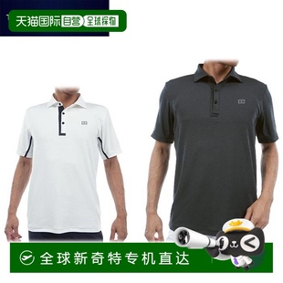 Polo 男士 提花防紫外线短袖 THM 衫 Hilfiger 日本直邮Tommy Golf