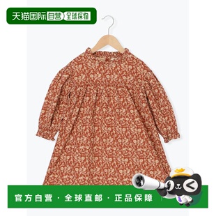 1h可退 日本直邮Samansa Mos2 Lagom 儿童 全棉 花卉印花连衣裙