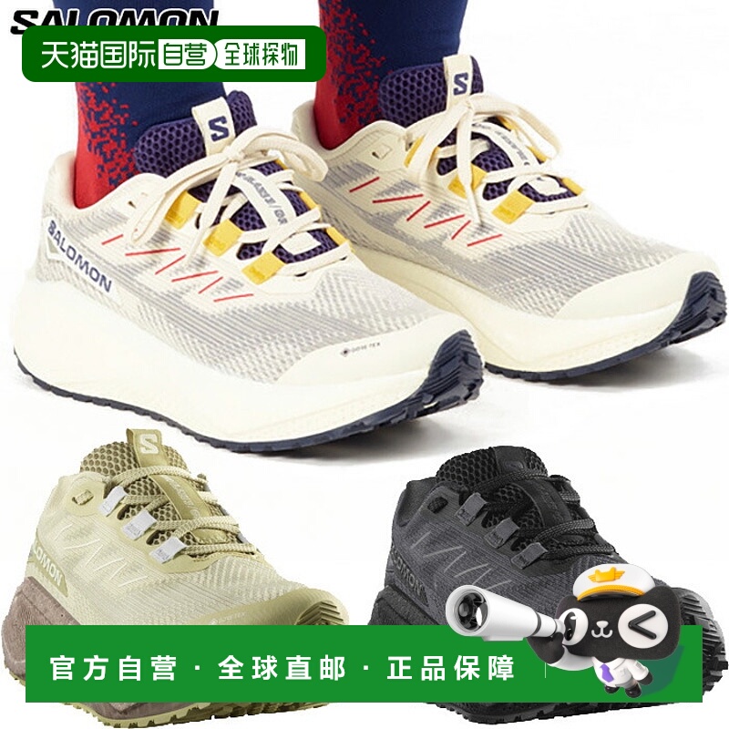 日本直邮Salomon 女士 Aero Blaze 3 GRVL GORE-TEX 慢跑鞋适合慢