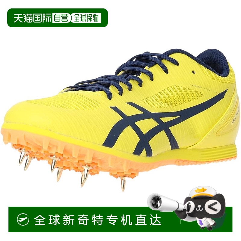 【日本直邮】亚瑟士HEATFLAT 12田径钉鞋 1093A195 黄色/蓝色