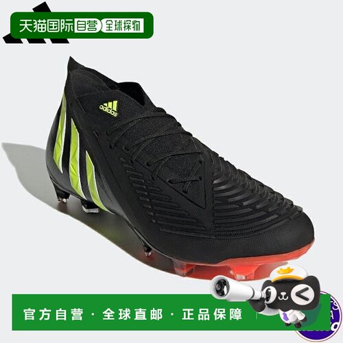 日本直邮adidas Predator Edge.1 FG 足球鞋 22AW GW1032 核心黑/
