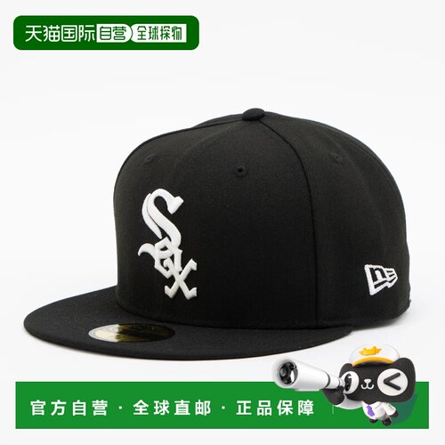 日本直邮New Era 棒球帽 Chicago White Sox 黑色