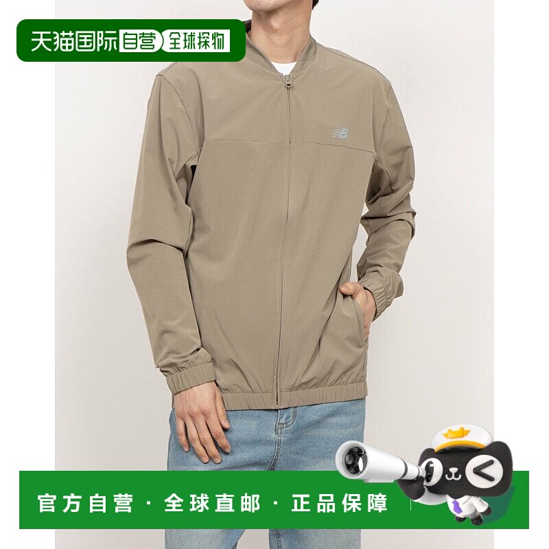日本直邮New Balance 男士 Cross Jacket 弹力梭织飞行员夹克 MJ4