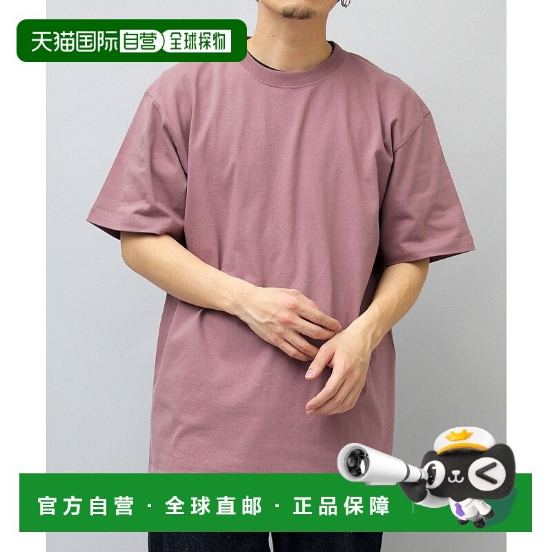 1h可退 日本直邮United Athle男女款纯棉重量级宽松大号T恤 CABA0