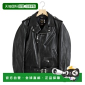 日本直邮Schott 一星骑士夹克双牛皮皮夹 高一星骑士 Shot 613US