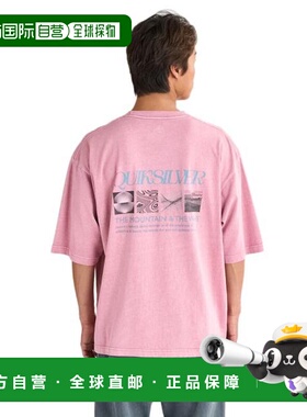 日本直邮Quiksilver INTERCONNECT ST 半袖T恤 [25SPQST251009PNK