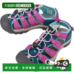日本直邮KEEN 儿童凉鞋 Newport H2 Legion 蓝色/柳草色 1028615