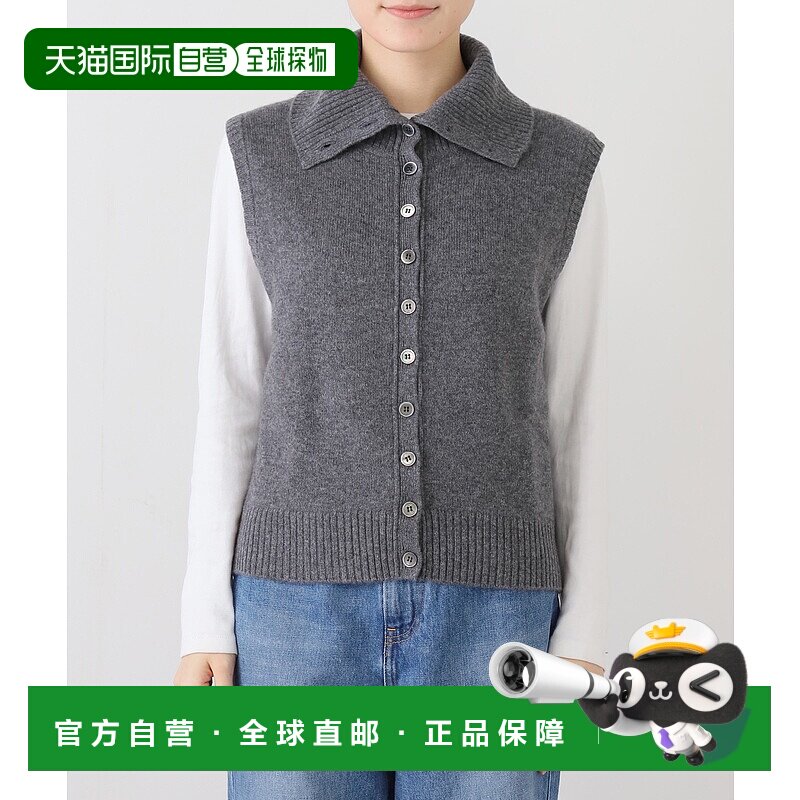 1h可退 日本直邮PURE CASHMERE NYC 女装 高领羊绒背心 SLOBE别注
