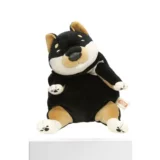 [Прямая почта из Японии] SHINADA GLOBAL Soft Cute Puppy Plush Doll Black Shiba Inu M MOIN-0230