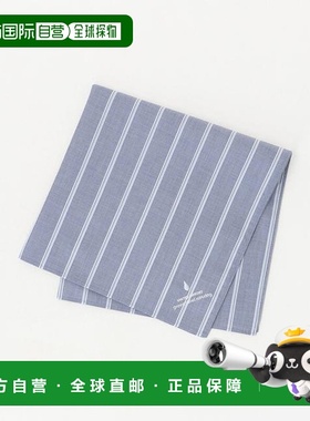 1h可退 日本直邮green label relaxing GLR 精美刺绣手帕方巾