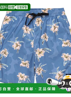 日本直邮Quiksilver 男士日常直筒版型沙滩裤 25SPQBS251001BLQ7