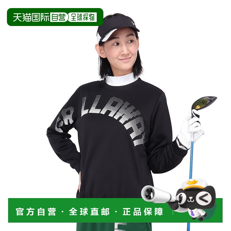 日本直邮CALLAWAY 女士长袖圆领套头高尔夫运动衫 C242172021010