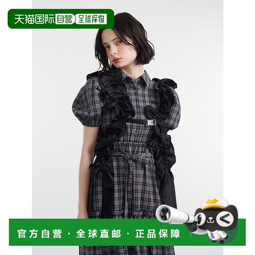 1h可退 日本直邮jouetie 女装 宽缎带蝴蝶结装饰浪漫芭蕾风马甲 0