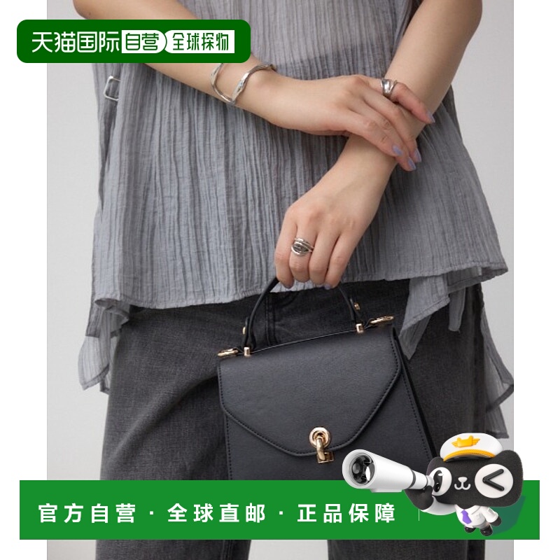 1h可退 日本直邮AZUL BY MOUSSY 女装 环形锁扣梯形迷你手提包 2W