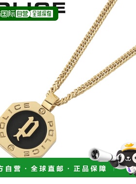 日本直邮POLICE 项链 Reinga REINGA 男士 金色 黑色 GN2102509