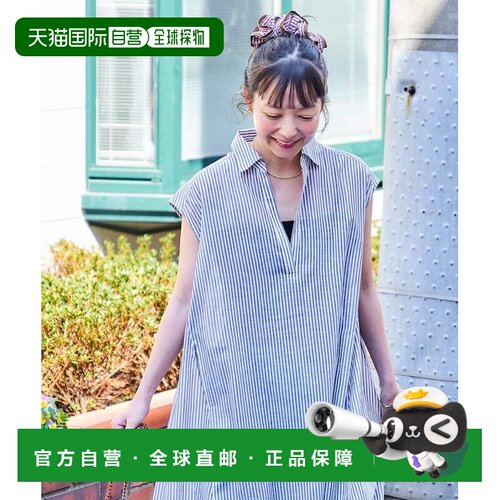 日本直邮FREAK'S STORE 女装 印度棉质 Skipper领连衣裙（含内搭