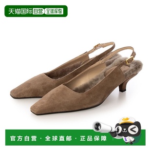 日本直邮FABIO RUSCONI 基顿跟带毛背带鞋 FA933BW20281 女鞋