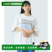 1h可退 204252011002 女士刺绣印花宽松大T恤 日本直邮ROSE BUD