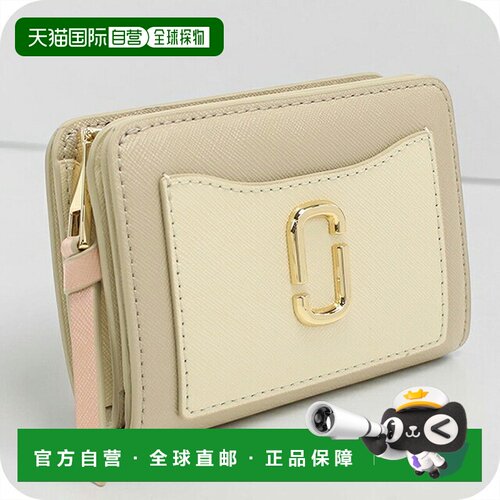 日本直邮MARC JACOBS THE MINI COMPACT WALLET 女士二折钱包 带