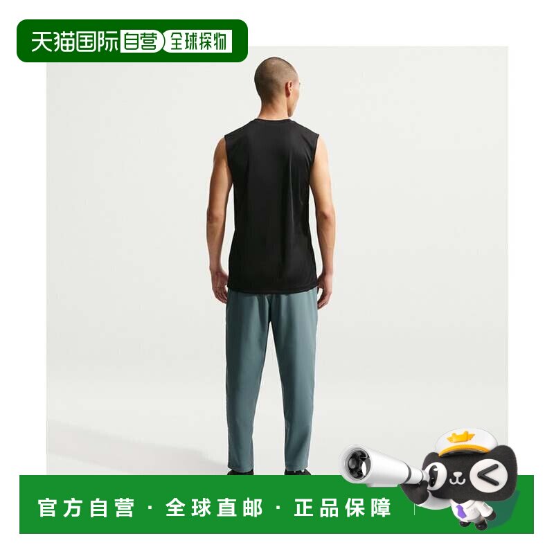 日本直邮DF STD SLVLS 男士T恤 黑色/银色短袖运动服 - 实物图
