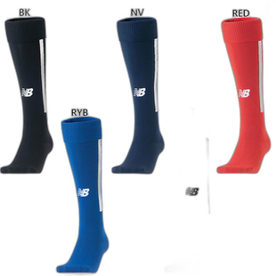 日本直邮 New Balance 青少年长筒袜边线袜足球袜袜子红色红色 Ne