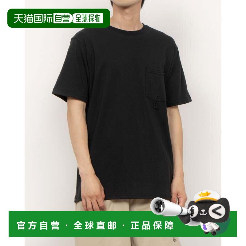日本直邮QUIKSILVER 男士冲浪短袖T恤 SR DRAWN ST QST252005 黑图片