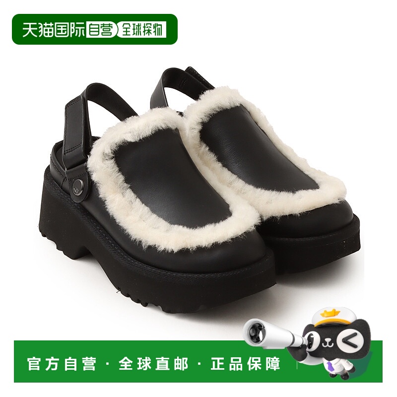 1h可退 日本直邮UGG 女士 Esmee Leather Clog 皮革拖鞋 调节脚跟