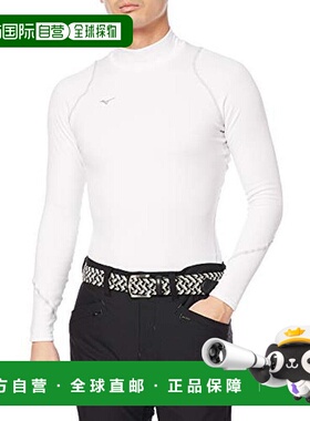 【日本直邮】Mizuno美津浓 男士高尔夫T恤 白色 M尺寸 52MJ0501