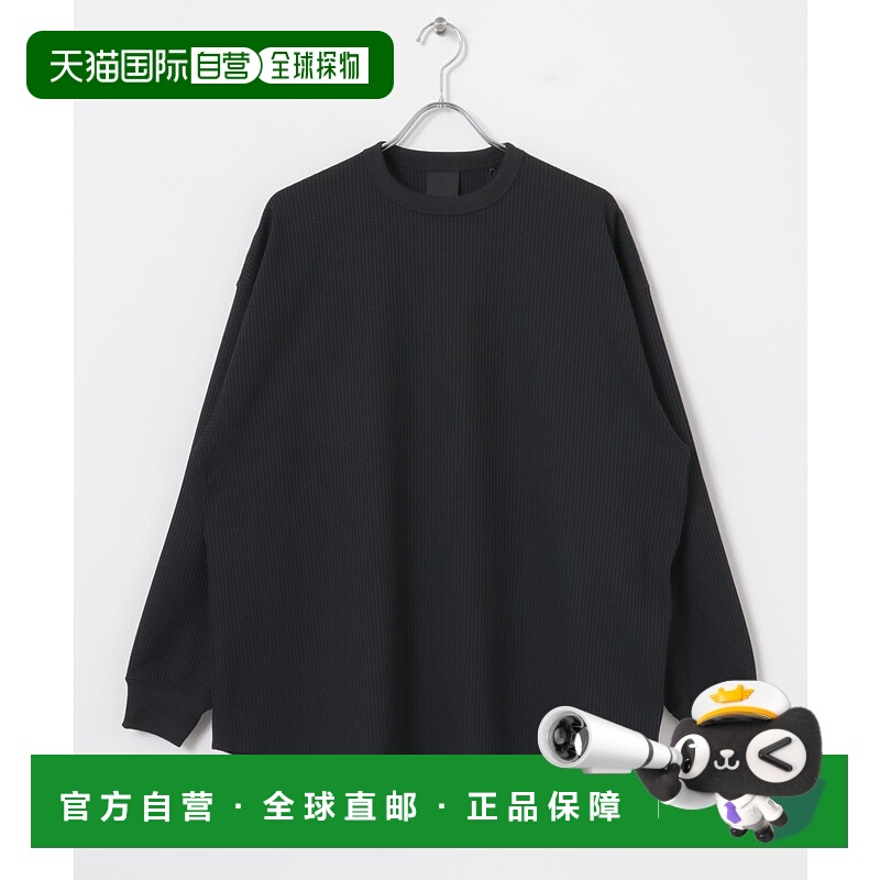 1h可退 日本直邮DAIWA PIER39 男士经典圆摆长袖瓦夫格保暖T恤 BS