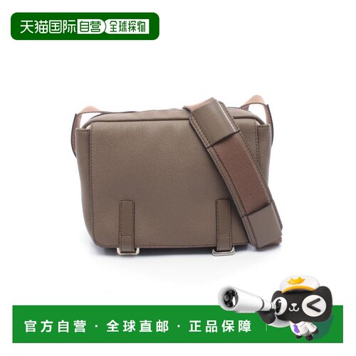 日本直邮中古Loewe罗意威男包A级95新Messenger bag邮差包牛皮斜