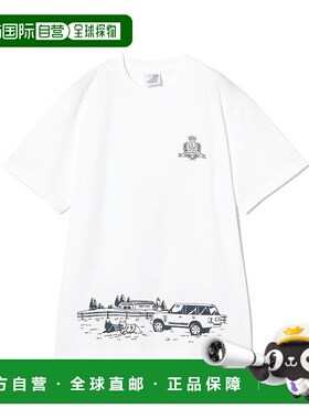 1h可退 日本直邮WHIMSY SOCKS 男士纯棉T恤 半袖TEE 大阪艺术家联