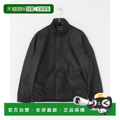 1h可退 日本直邮Barbour男装宽松防风半拉链蜡棉夹克 UMA6MWX2497