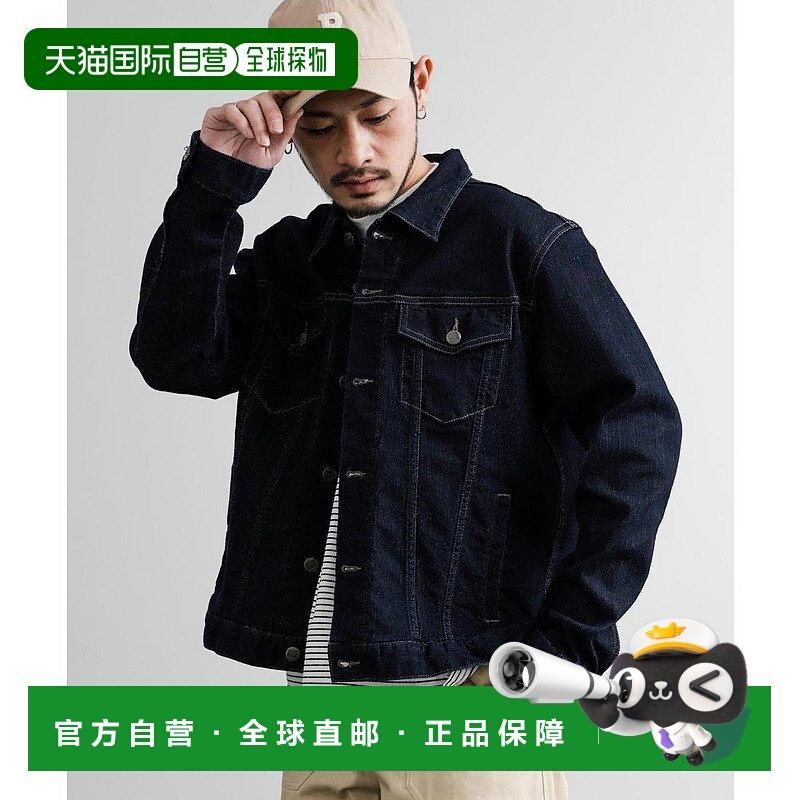 日本直邮Rocky Monroe 丹宁夹克 3rd Type 短款轻外套 男女通用 [