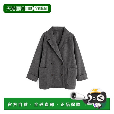 日本直邮日潮 GRL 双排扣西装大衣fo2208外套