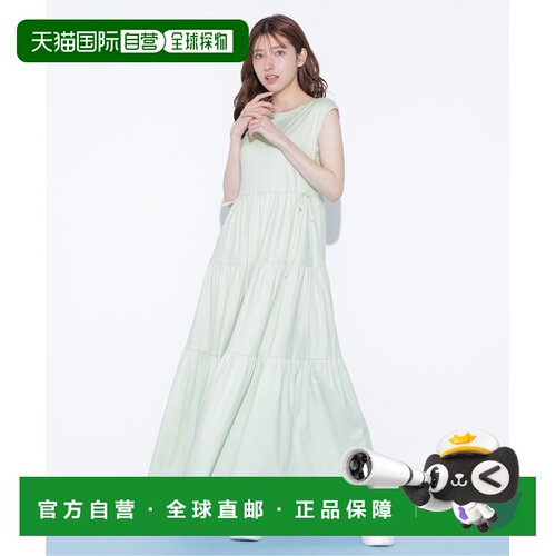 日本直邮JILL by JILL STUART 女士 全棉层叠感T恤连衣裙 1256240