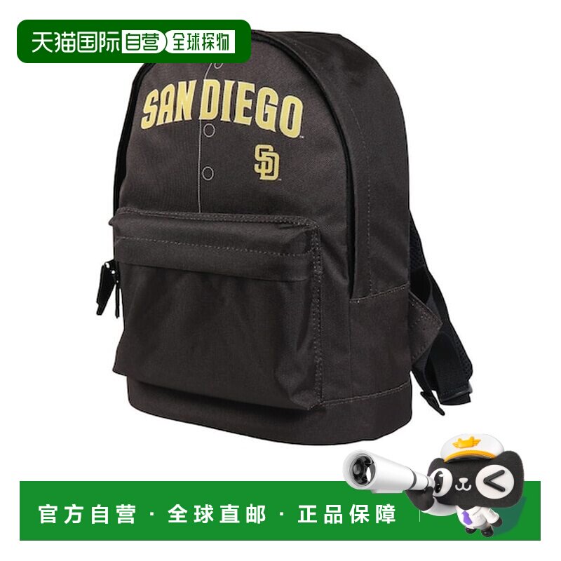日本直邮MLB 圣地亚哥教士队队服图案儿童背包 [821126263] 棕色