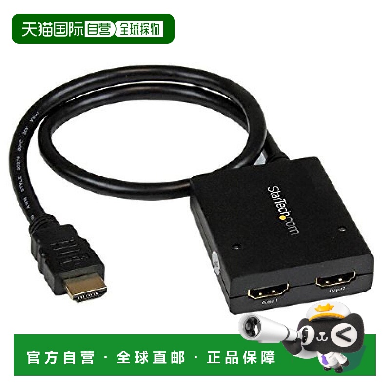【日本直邮】StarTech.com 2 分配器 4K 30Hz的ST122HD4KU