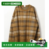 日本直邮AMERICAN RAG CIE男女同款 1h可退 复古大格纹提花针织衫