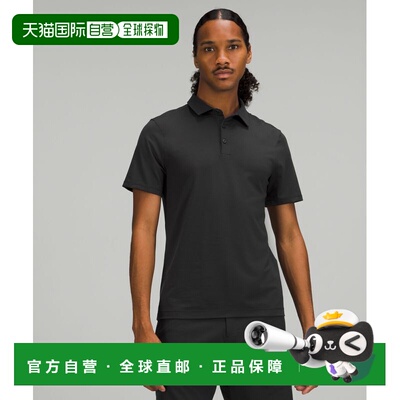 日本直邮lululemon 男士Evolution短袖polo衫半袖速干