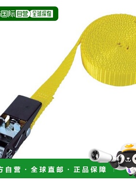 【日本直邮】TRUSCO 中山 简单捆扎带 20mm ×5m 黄色 TSB-205Y