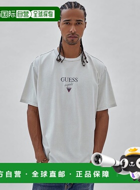 日本直邮Guess Originals Printed Baker Logo Tee 印花贝克标志T