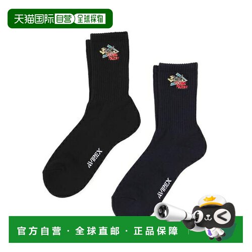日本直邮AVIREX AVIREX FLYING TIGERS SOX 袜子
