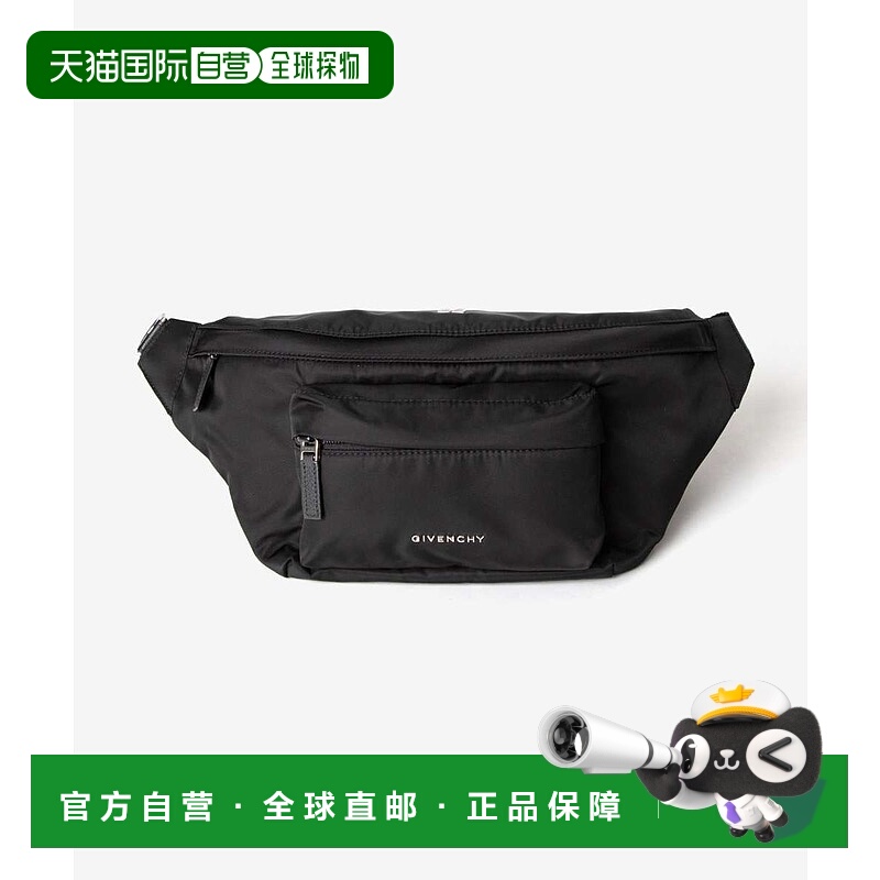 日本直邮纪梵希 ESSENTIAL U BUMBAG 尼龙腰包 BKU01ZK1D2 男女通